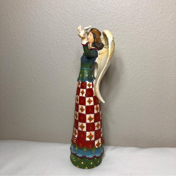 St. Nicholas Square 2009 Winterland Collection Peace On Earth Angel Figurine - Picture 5 of 9
